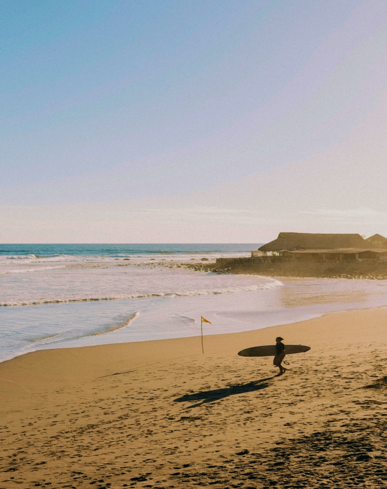 Surfing in El Salvador