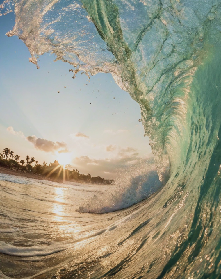 Surfing in Panama